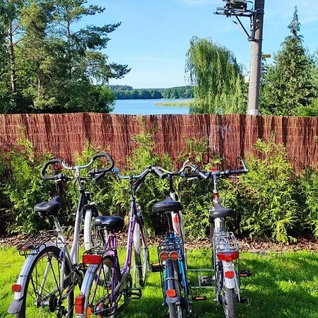 Casa de Férias Nad Kalwą - Mazury Całoroczny Dom Do Wynajęcia Z Widokiem Na Jezioro - Pomost - łódka - Rower Wodny